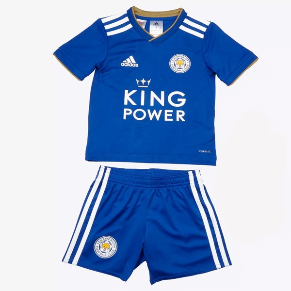 Camiseta Leicester City Primera Niño 2018-2019 Azul